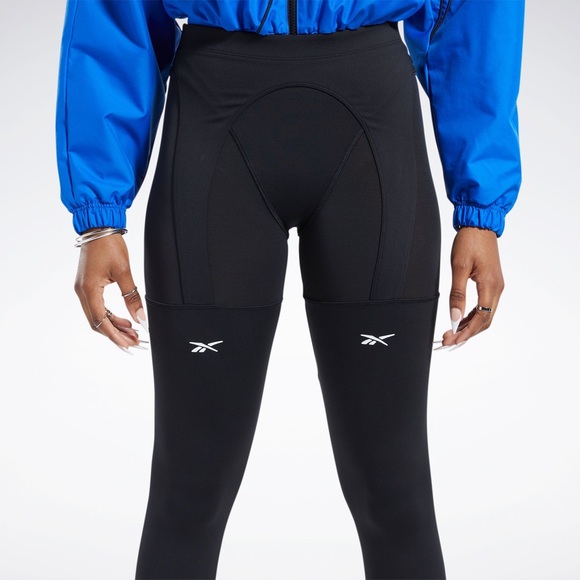 Reebok x Cardi B Hype Garter Tights - Size Small - Picture 1 of 4